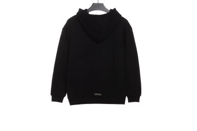 CHROME HEARTS Red Triple Cross Zip Up Hoodie 02