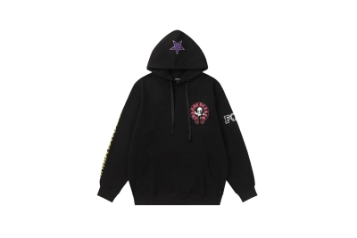 Chrome Hearts x Foti Skeleton Online Exclusive Hoodie Black 01