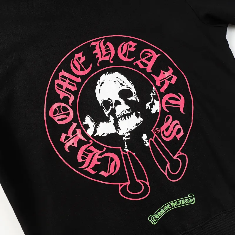 Chrome Hearts x Foti Skeleton Online Exclusive Hoodie Black