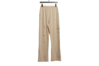 Gallery Dept. Painted Flare Sweatpants Beige 02