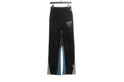 Gallery Dept. Painted Flare Sweatpants Black 01