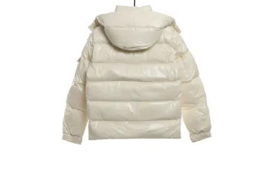 Moncler Maya 70 Short Down Jacket White 02