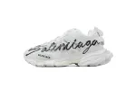 Balenciaga Track Signature Sneaker White 542023WTRHW9010