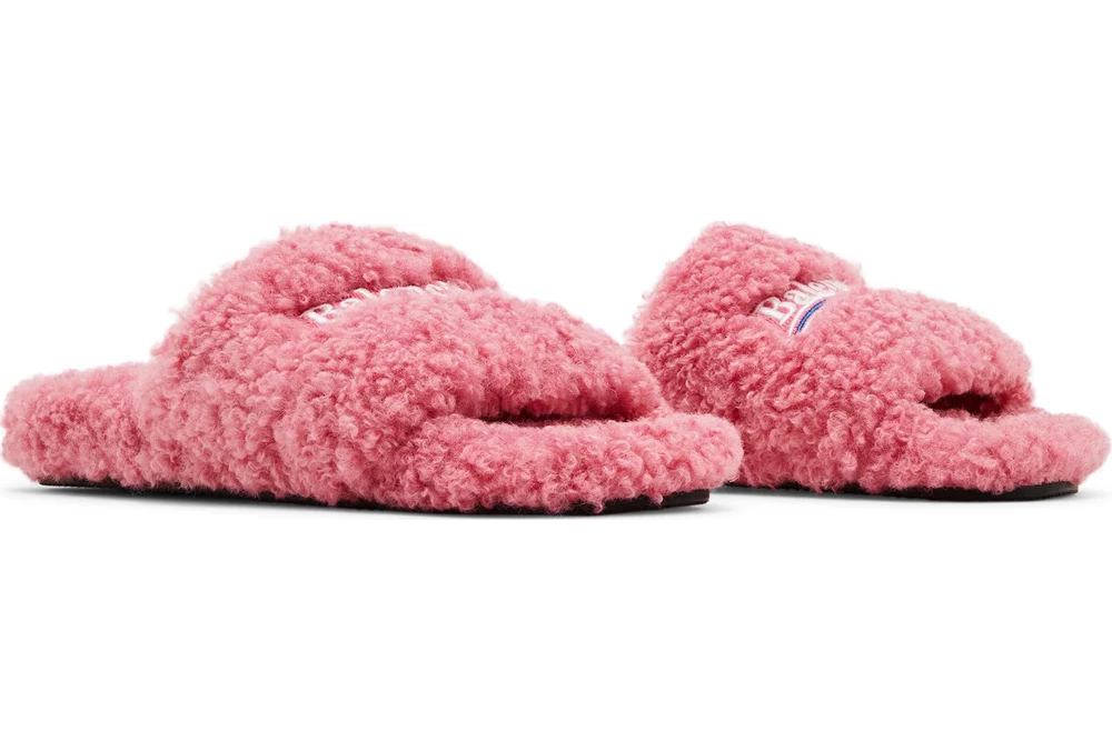 Balenciaga Furry Slides
