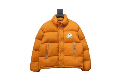 Moncler Palm Angels Antora Down Jacket Orange 01