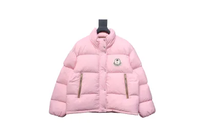 Moncler Palm Angels Antora Down Jacket Pink 01