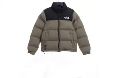 The North Face Eco Nuptse Puffer Jacket Taupe 01