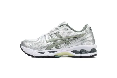 ASICS Gel-Kayano 14 White Pure Silver Slate Grey Sage 1201A019-107 01