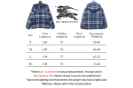 Burberry Blue Check Puff Down Jacket