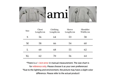 AMI PARiS Heart Sweater Grey 02