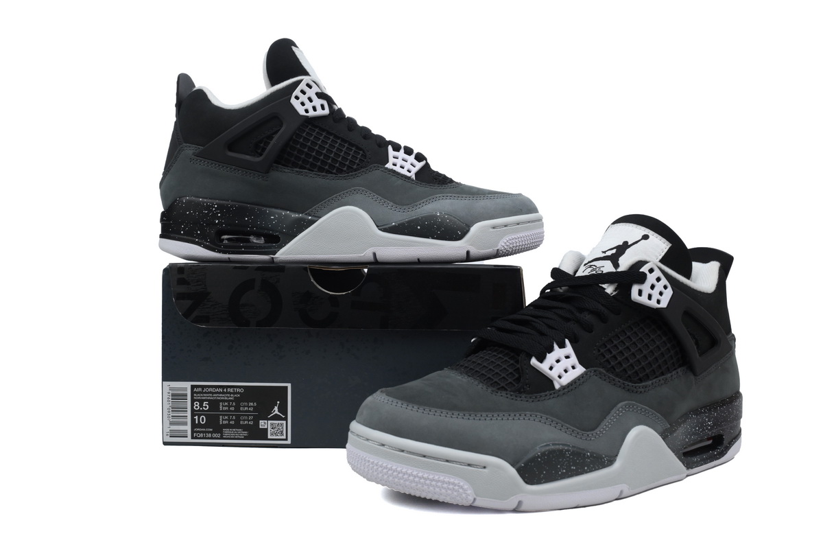 Jordan 4 Retro Fear (2024)  FQ8138-002