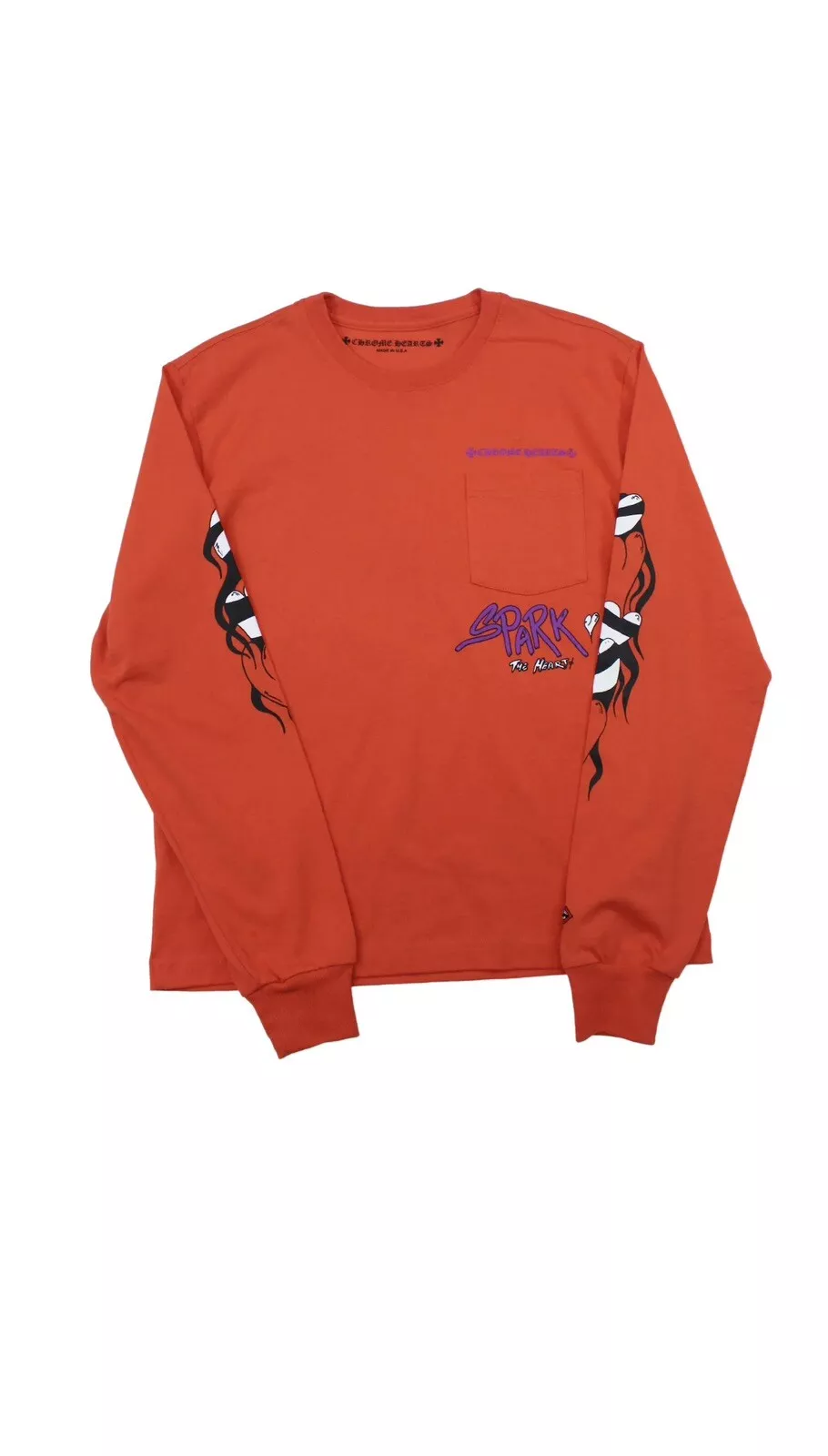 Chrome Hearts Matty Boy Sadistic Lipstick L/S Long Sleeves Shirt Red