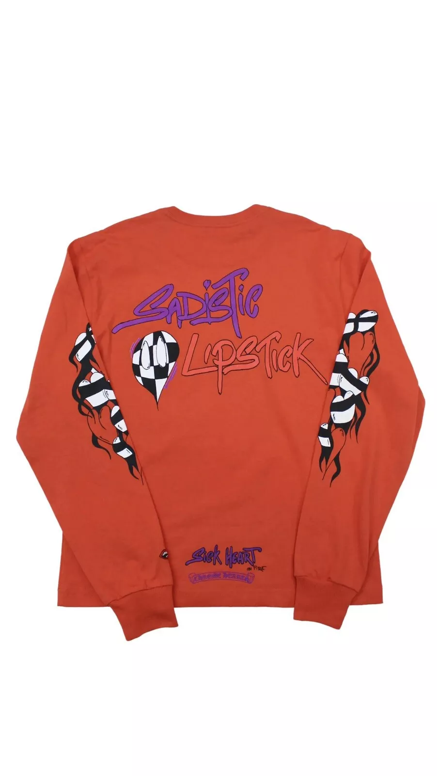 Chrome Hearts Matty Boy Sadistic Lipstick L/S Long Sleeves Shirt Red