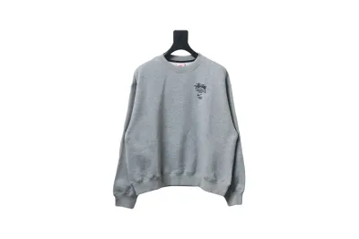 Nike x Stussy International Crewneck Sweatshirt Grey 01