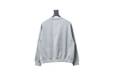 Nike x Stussy Wash Crew Fleece Grey 02