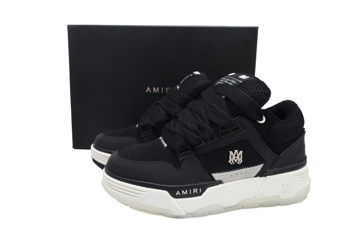 AMIRI MA-1 Black White Reps Sneaker AW23MFS009-001 / AMFOSR1001-083 / AMFOSR1048-001