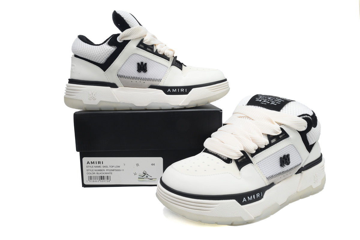 AMIRI MA 1 White Black Grey Fake