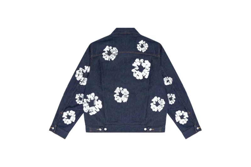 Denim Tears Jacket Black/Light Blue/White/Navy