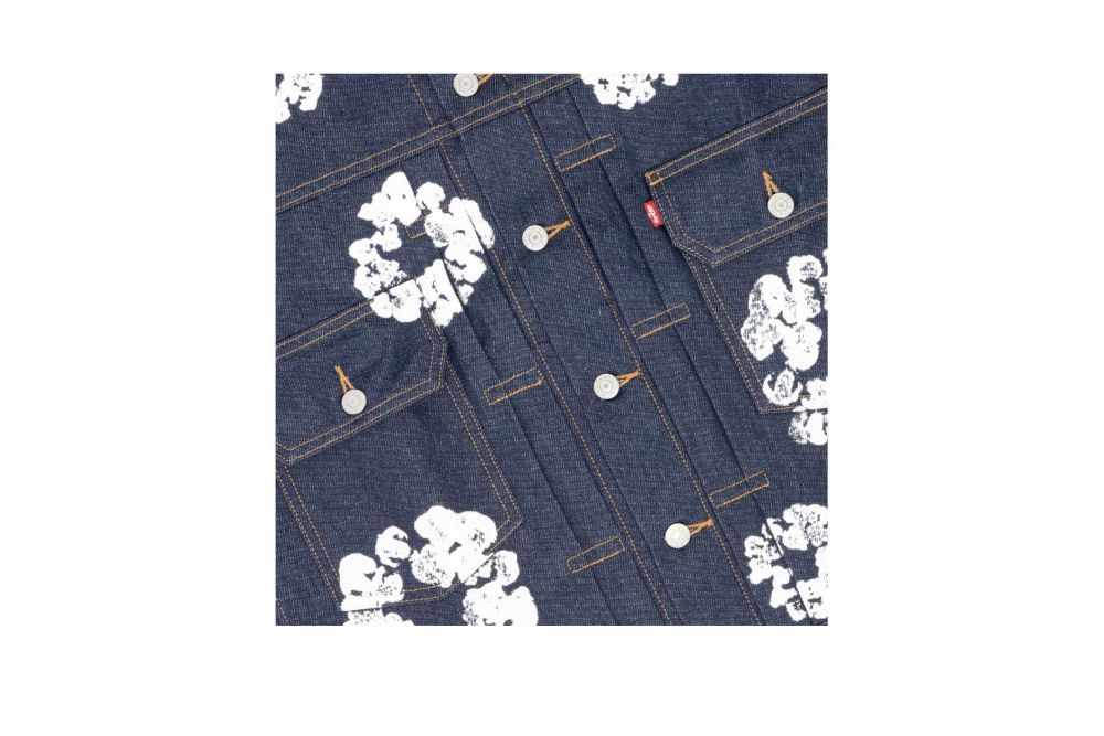 Denim Tears Jacket Black/Light Blue/White/Navy