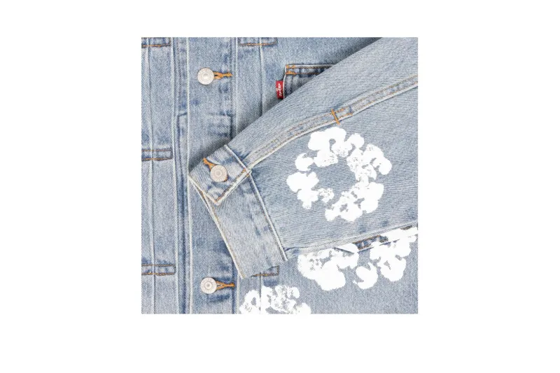 Denim Tears Jacket Black/Light Blue/White/Navy