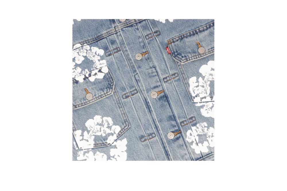Denim Tears Jacket Black/Light Blue/White/Navy