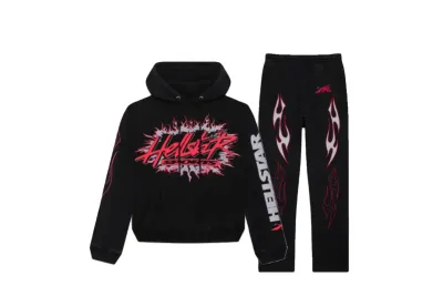 Hellstar Future Flame Tracksuit Black 01
