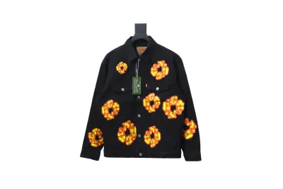 Offset x Tears Denim Jacket Black 01