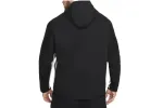 Nike Sportswear Tech Fleece Full Zip Hoodie & Joggers Set Black/Dark Grey Heather/White