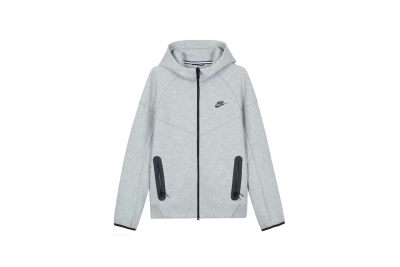 Nike Sportswear Tech Fleece Full-Zip Hoodie & Joggers Set Dark Heather Grey/Black 02