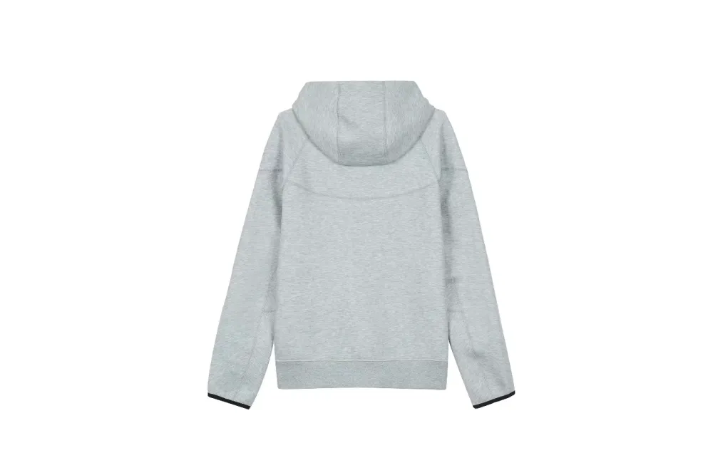 Nike Sportswear Tech Fleece Full-Zip Hoodie & Joggers Set Dark Heather Grey/Black