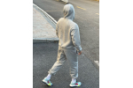 Nike Sportswear Tech Fleece Full-Zip Hoodie & Joggers Set Dark Heather Grey/Black