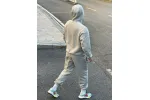 Nike Sportswear Tech Fleece Full-Zip Hoodie & Joggers Set Dark Heather Grey/Black