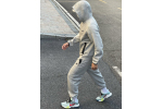 Nike Sportswear Tech Fleece Full-Zip Hoodie & Joggers Set Dark Heather Grey/Black