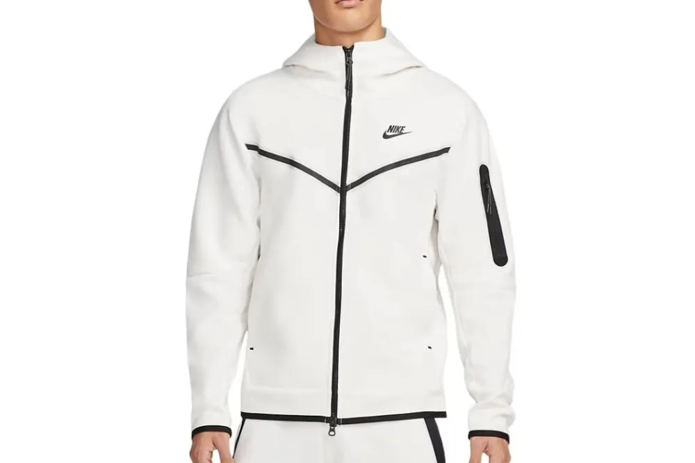 Nike Sportswear Tech Fleece Full-Zip Hoodie & Joggers Set Phantom Black