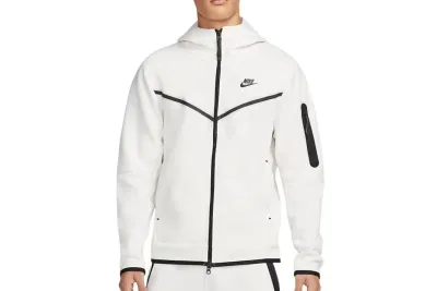 Nike Sportswear Tech Fleece Full-Zip Hoodie & Joggers Set Phantom Black 02