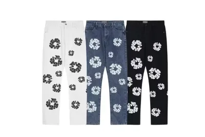 Denim Tears Cotton Wreath Jean 01