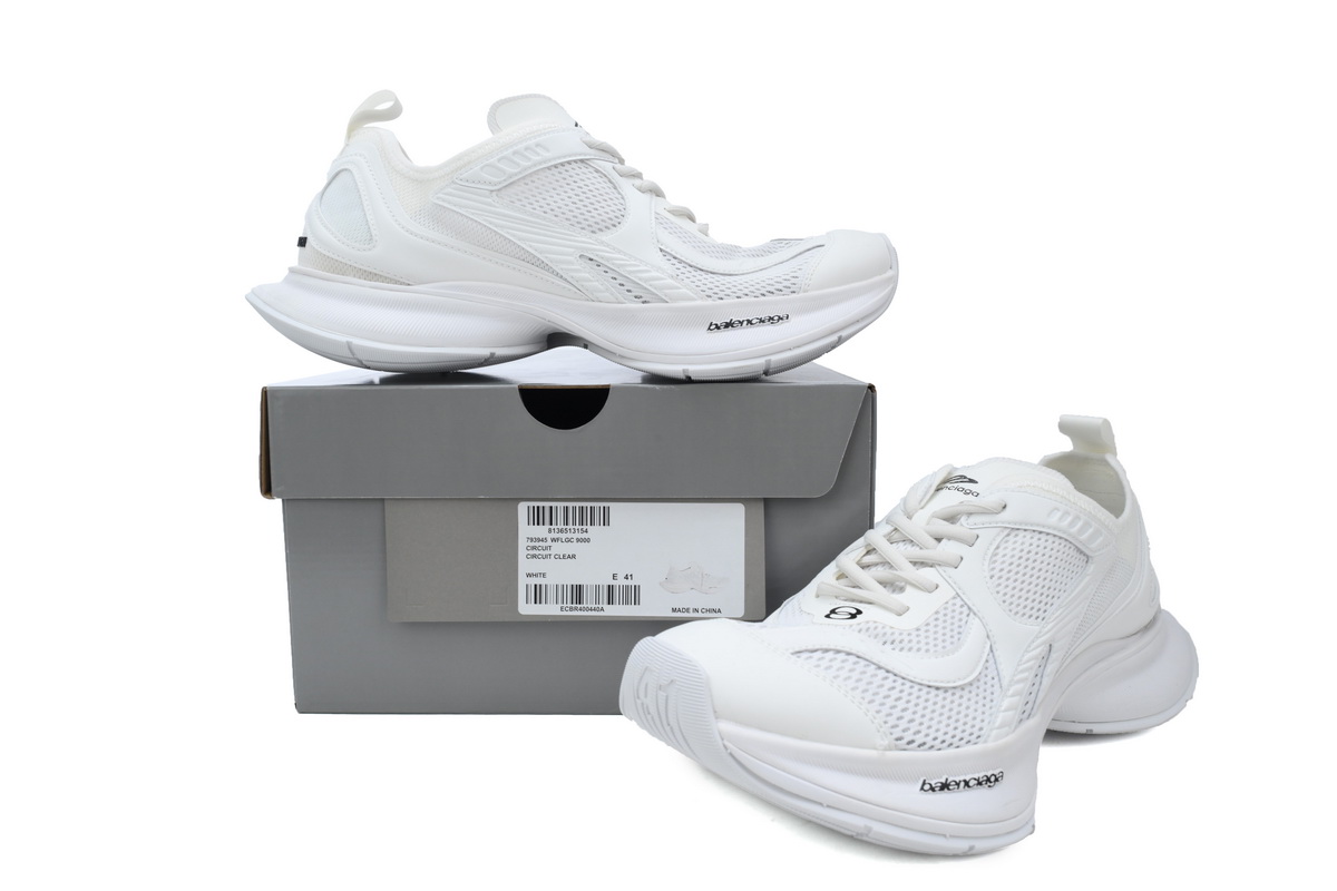 Balenciaga Circuit White 793945 WFLGC 9000