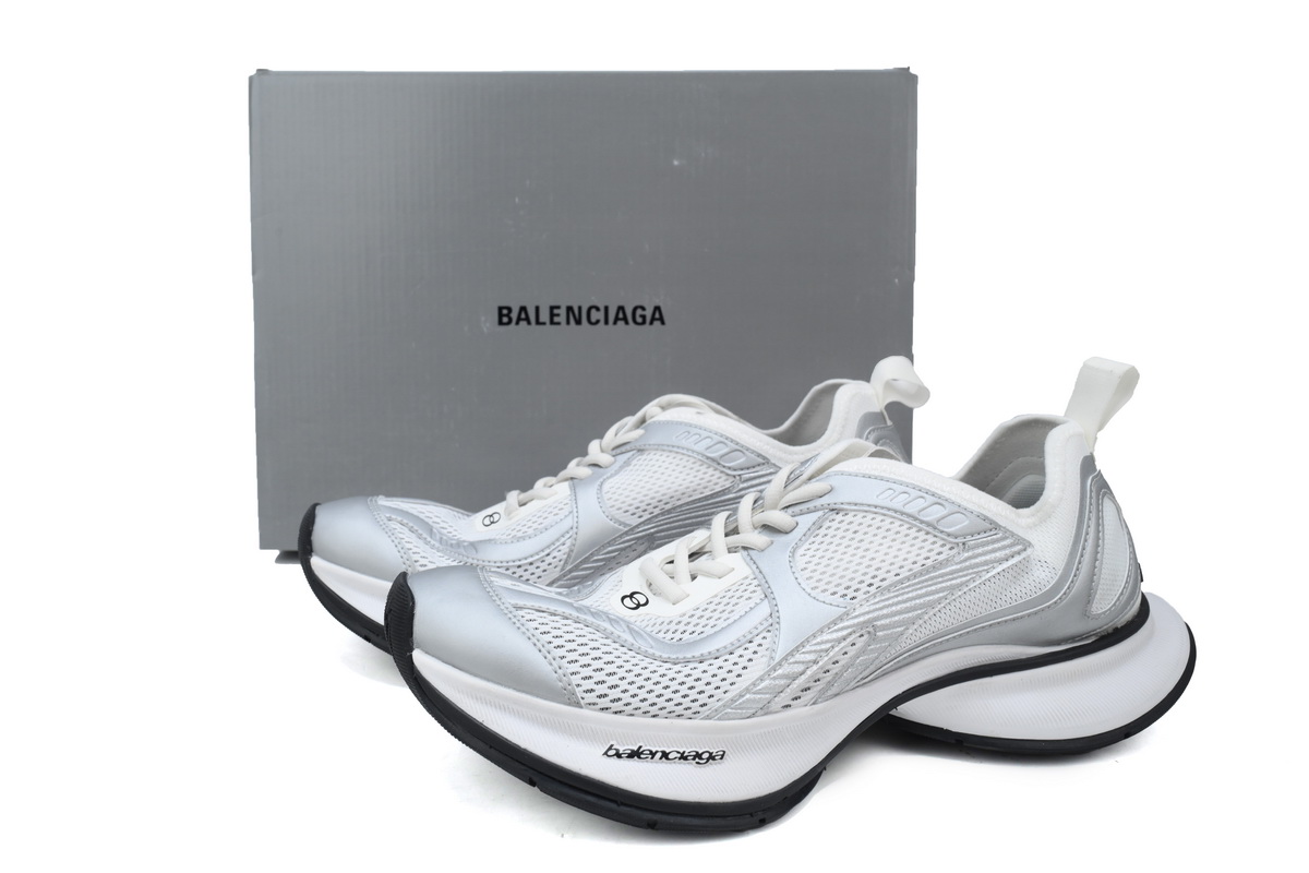 Balenciaga Circuit White Silver 793945 WFLGY 9100