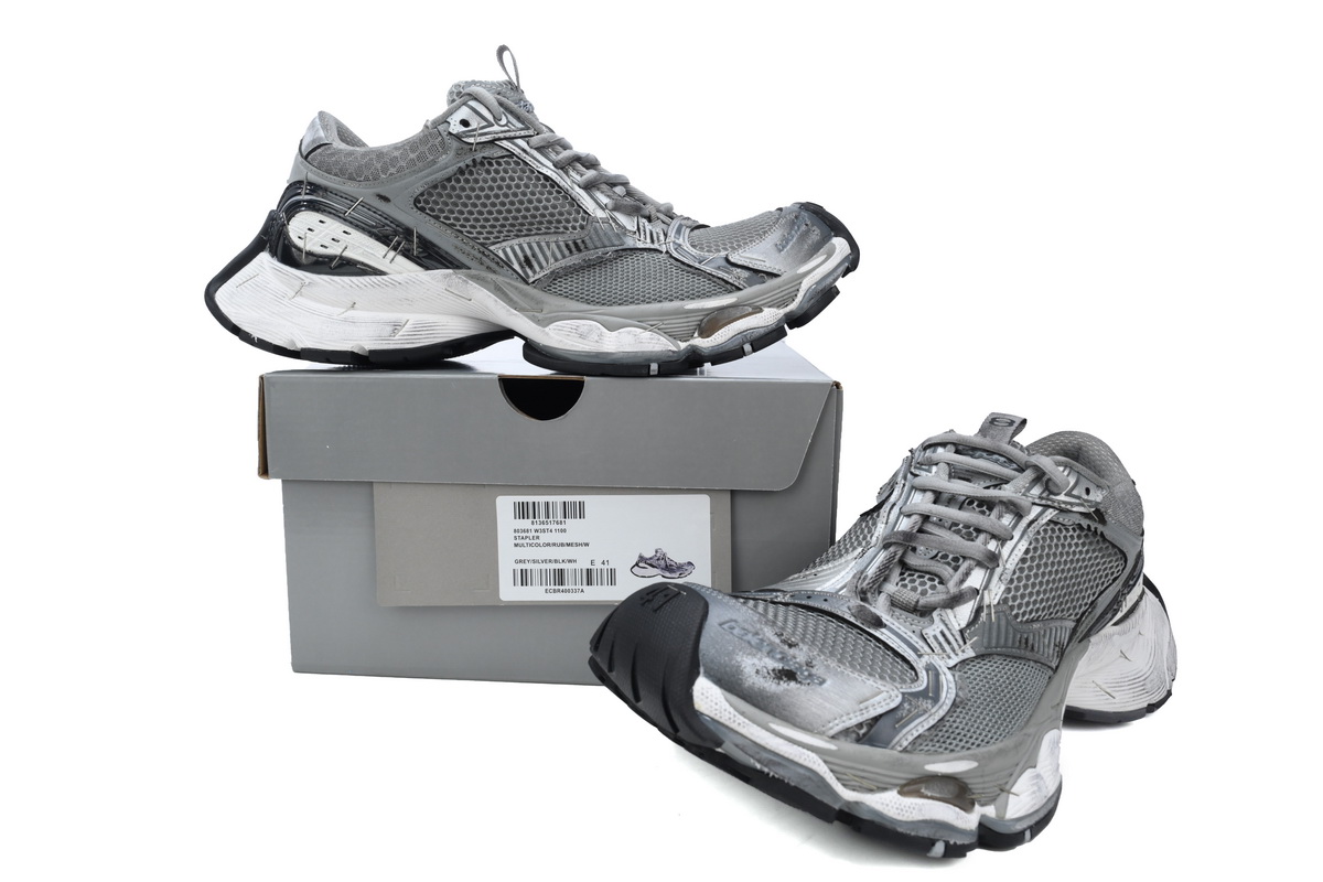 Balenciaga Stapler Sneaker Grey 803681 W3ST4 1100