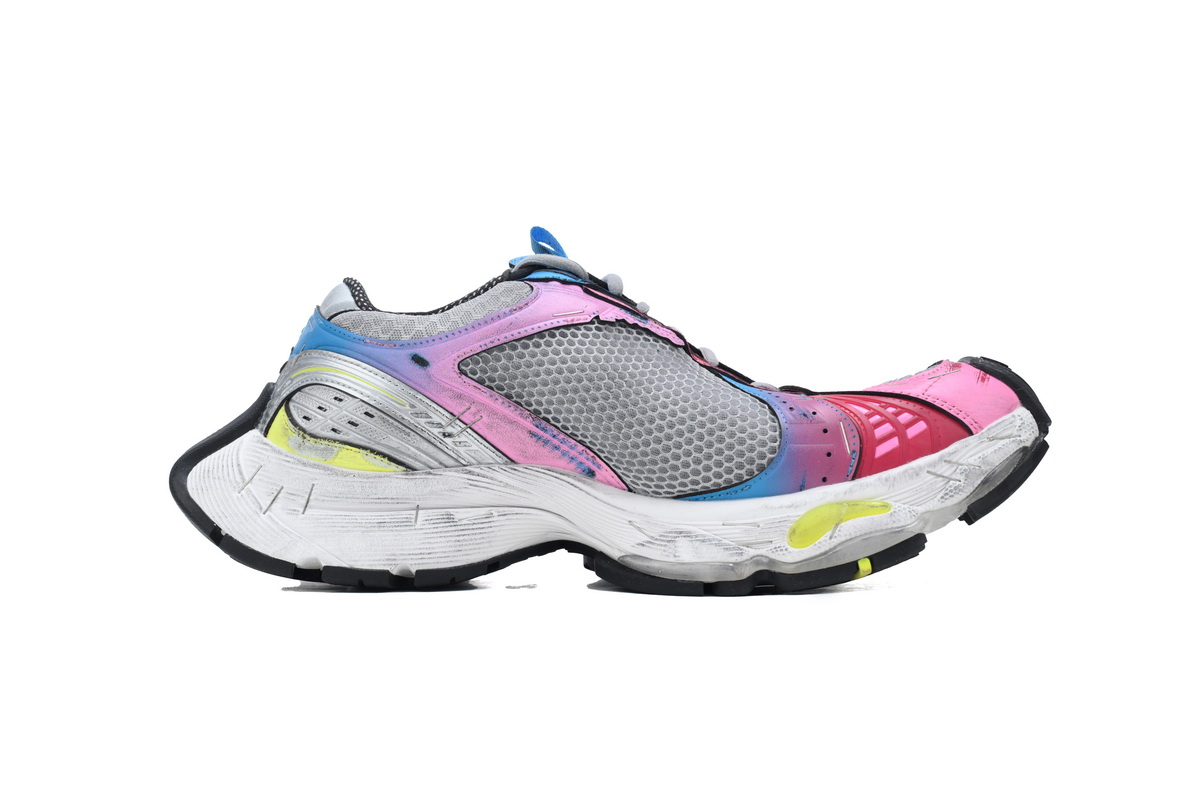 Balenciaga Stapler Sneaker Grey Pink 803681 W3ST4 1457
