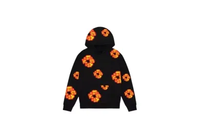 Denim Tears x Offset Wreath Hoodie Black 01