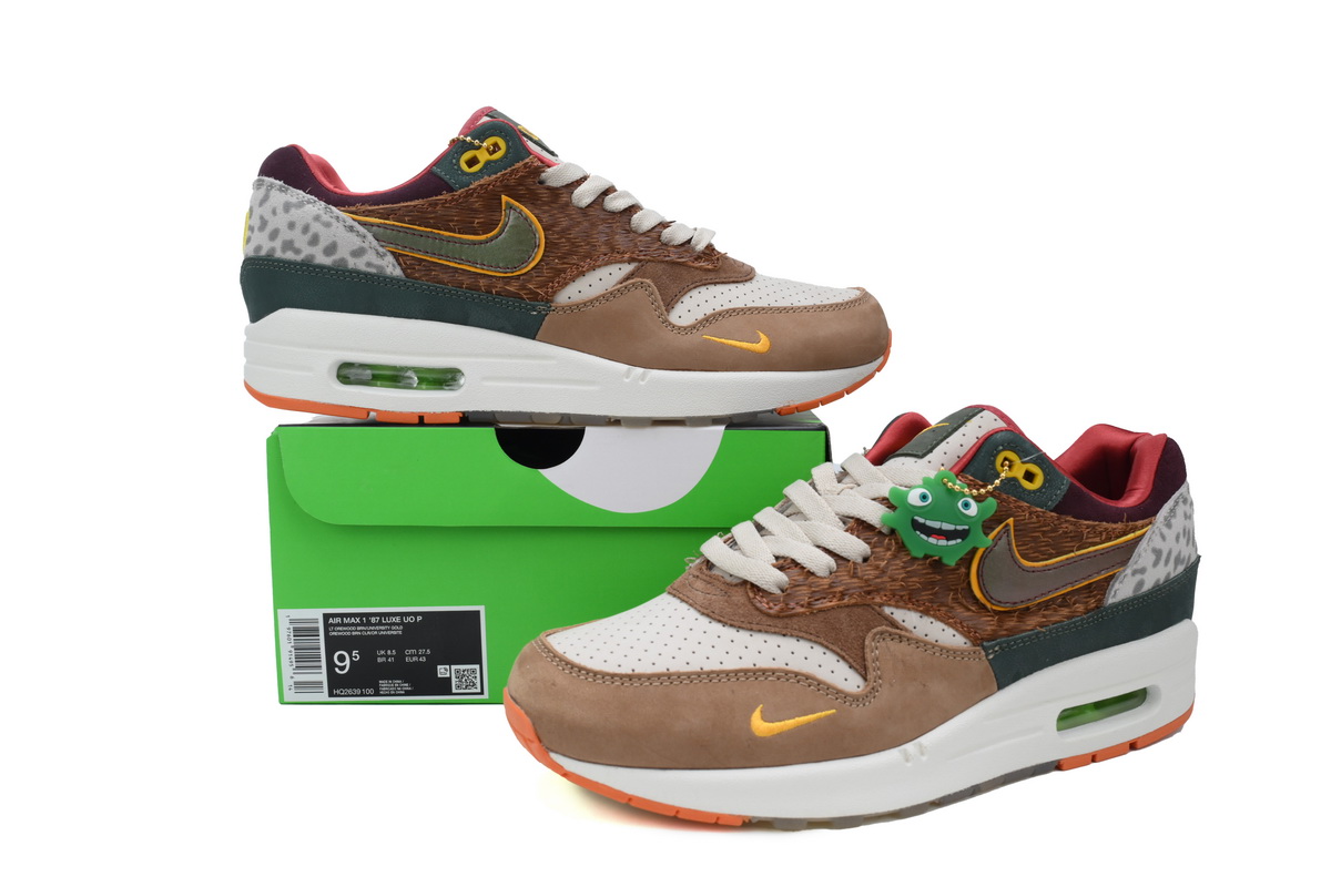 Nike Air Max 1 '87 Luxe University of Oregon PE (2024) HQ2639-100