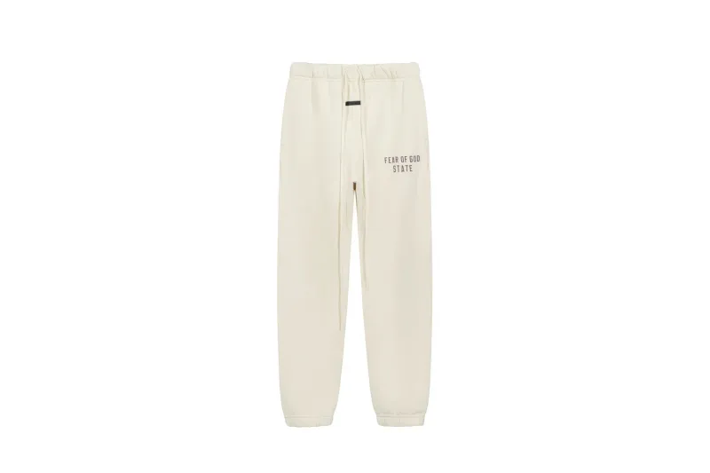 Fear of God Essentials Fleece Sweatpant Black/Military/Shell