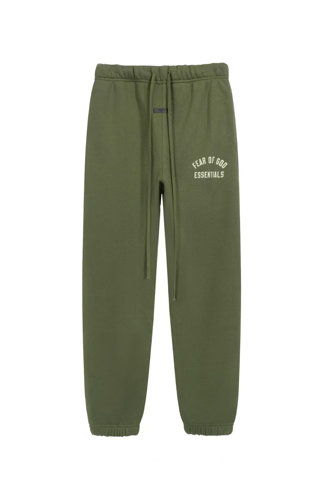 Fear of God Essentials Fleece Sweatpant Black/Military/Shell