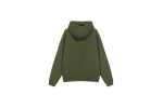 RSNOW Fear of God Essentials Fleece Hoodie Black/Dark Heather/Military