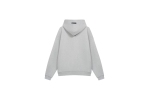 RSNOW Fear of God Essentials Fleece Hoodie Black/Dark Heather/Military
