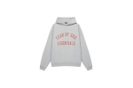 RSNOW Fear of God Essentials Fleece Hoodie Black/Dark Heather/Military