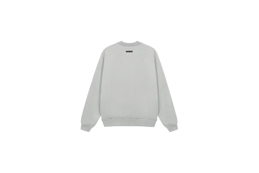 RSNOW Fear of God Essentials Jersey Long Sleeve Tee Black/Dark Heather