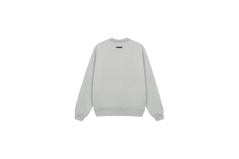 RSNOW Fear of God Essentials Jersey Long Sleeve Tee Black/Dark Heather