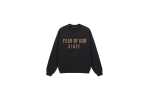 RSNOW Fear of God Essentials Jersey Long Sleeve Tee Black/Dark Heather